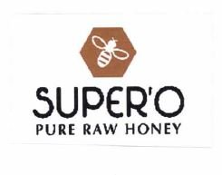 Trademark SUPER'O PURE RAW HONEY + LOGO