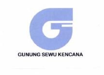 Trademark GUNUNG SEWU KENCANA + LOGO