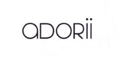 Trademark ADORII