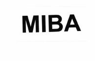 Trademark MIBA