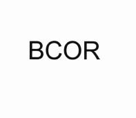 Trademark BCOR