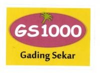 Trademark GS1000 GADING SEKAR + LOGO