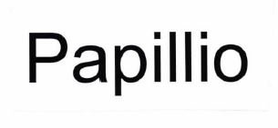 Trademark PAPILLIO