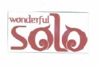 Trademark WONDERFUL SOLO + LOGO