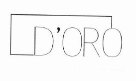 Trademark D'ORO + LOGO