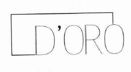 Trademark D'ORO + LOGO