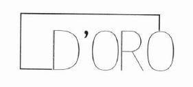 Trademark D'ORO + LOGO