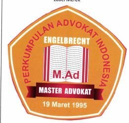 Trademark PERKUMPULAN ADVOKAT INDONESIA ENGELBRECHT MASTER ADVOKAT 19 MARET 1995 + LUKISAN