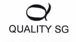 Trademark QUALITY SG + LOGO