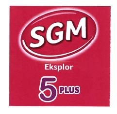 Trademark SGM EKSPLOR 5 PLUS + LOGO