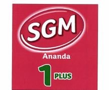 Trademark SGM ANANDA 1 PLUS + LOGO