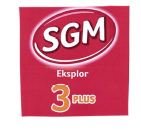 Trademark SGM EKSPLOR 3 PLUS + LOGO