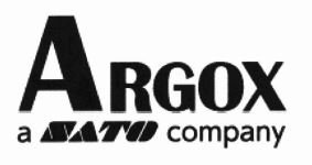 Trademark ARGOX A SATO COMPANY