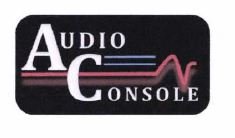 Trademark AUDIO CONSOLE + logo