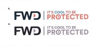 Trademark FWD IT'S COOL TO BE PROTECTED