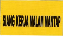 Trademark SIANG KERJA MALAM MANTAP