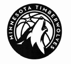 Trademark MINNESOTA TIMBERWOLVES + LUKISAN