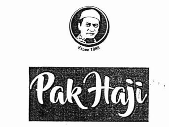 Trademark PAK HAJI + LOGO