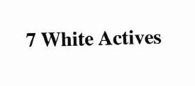 Trademark 7 WHITE ACTIVES