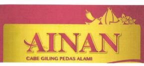 Trademark AINAN CABE GILING PEDAS ALAMI + LUKISAN