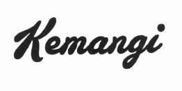 Trademark KEMANGI + LOGO