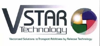 Trademark VSTAR TECHNOLOGY VECTORIZED SOLUTIONS TO TRANSPORT ADDITIVES BY RELEASE TECHNOLOGY + LOGO