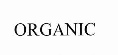 Trademark ORGANIC