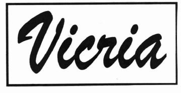 Trademark VICRIA