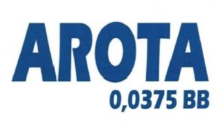 Trademark AROTA 0,0375 BB