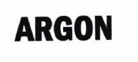 Trademark ARGON