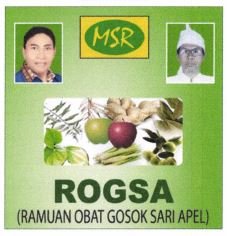 Trademark MSR ROGSA (RAMUAN OBAT GOSOK SARI APEL) + LUKISAN