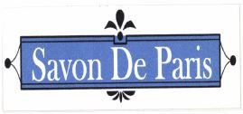 Trademark SAVON DE PARIS + LOGO