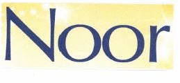 Trademark NOOR + LOGO