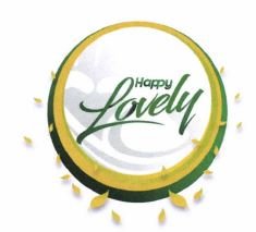 Trademark HAPPY LOVELY + LOGO