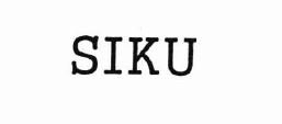 Trademark SIKU