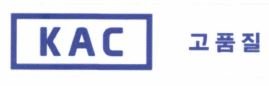 Trademark KAC + KARAKTER HURUF NON-LATIN