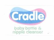 Trademark CRADLE BABY BOTTLE & NIPPLE CLEANSER + LOGO