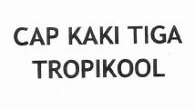 Trademark CAP KAKI TIGA TROPIKOOL