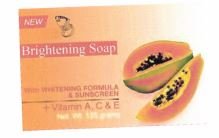 Trademark NEW BRIGHTENING SOAP + LOGO