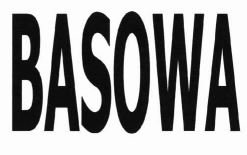 Trademark BASOWA