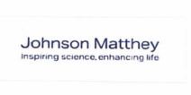 Trademark JOHNSON MATTHEY INSPIRING SCIENCE, ENHANCING LIFE