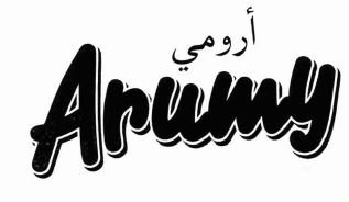 Trademark ARUMY + KARAKTER HURUF NON LATIN + LUKISAN