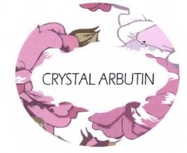 Trademark CRYSTAL ARBUTIN + LOGO