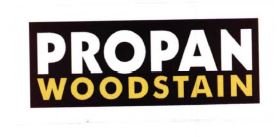Trademark PROPAN WOODSTAIN + LOGO