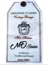 Trademark MD JEANS + LOGO