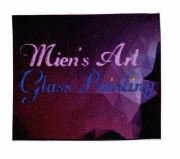 Trademark MIEN'S ART GLASS PAINTING + LUKISAN