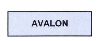 Trademark AVALON