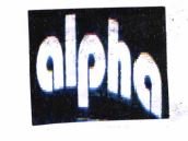 Trademark ALPHA + LOGO