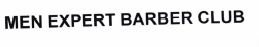 Trademark MEN EXPERT BARBER CLUB