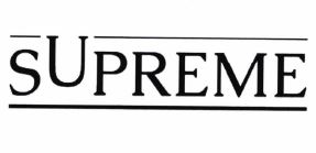 Trademark SUPREME + LOGO